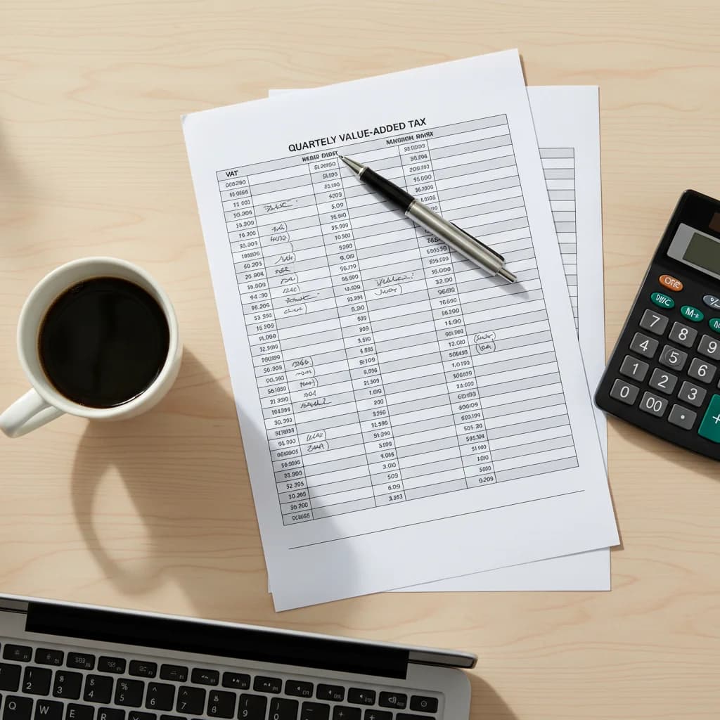 Décomptes TVA trimestriels à Plainpalais